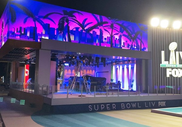 FOX Sports South Beach Studio for Super Bowl LIV