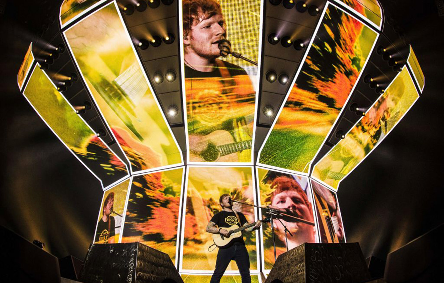 La gira Divide de Ed Sheeran se pasa las nuevas tarjetas VFC HDMI