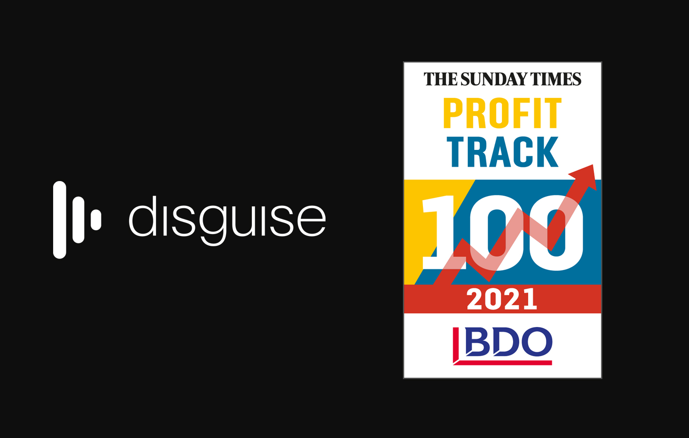 disguise recognised by Sunday Times BDO Profit Track 100