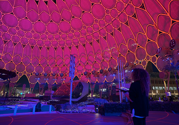 Dubai’s Al Wasl Dome hosts world’s largest interactive installation